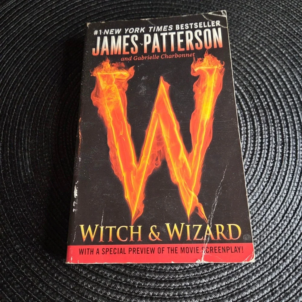James Patterson Witch & Wizard YA Paperback Black Fantasy Novel First Edition